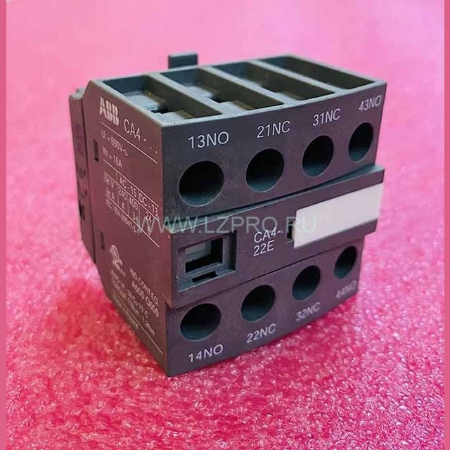 Блок контактный дополнительный 2НО+2НЗ CA4-22E ABB
