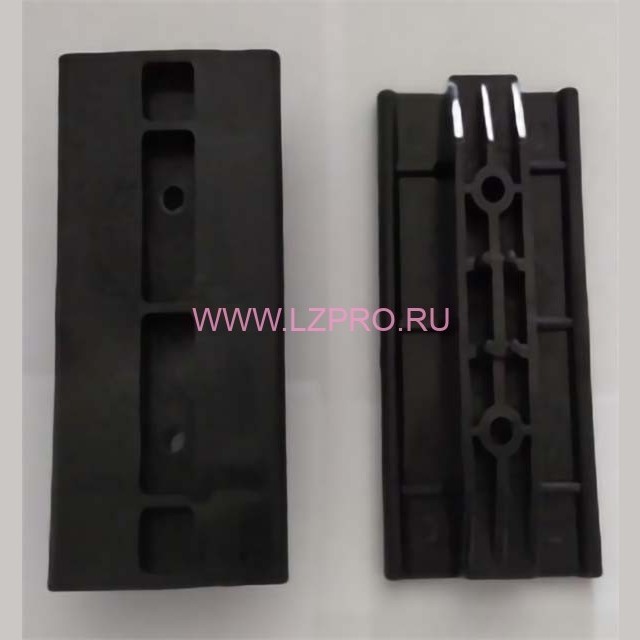 Вкладыш направляющей поручня эскалатора L=120мм, ширина 55 мм OTIS XIZI (пр-во Россия)