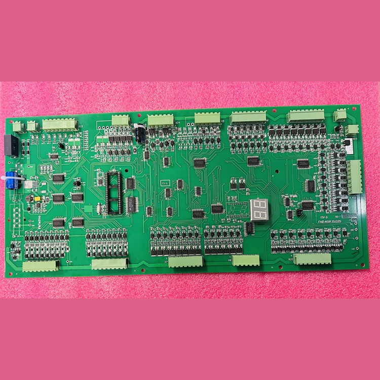 Плата управления лифтом ПУ-3 нерегулируемый привод вертикальная без ПЗУ ФАИД.469135.035-10