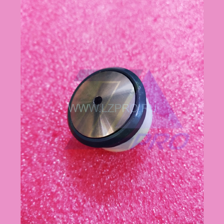 Кнопка (подсветка оранжевая "точка", шлифованная, AMP разъем для MCS220, выпуклая) Otis