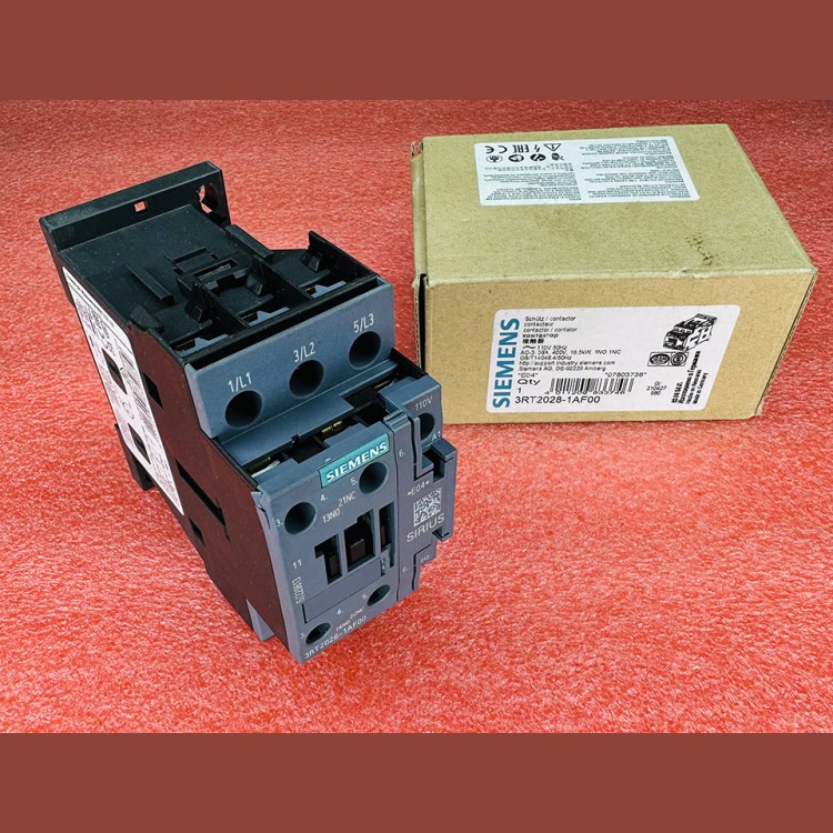 Контактор 38A 18,5kW 1NO 1NC 110VAC 3RT2028-1AF00 Siemens