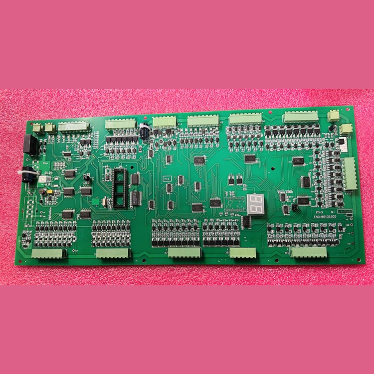 Плата управления лифтом ПУ-3 регулируемый привод, вертикальная, без ПЗУ ФАИД.469135.035-09 МЛЗ