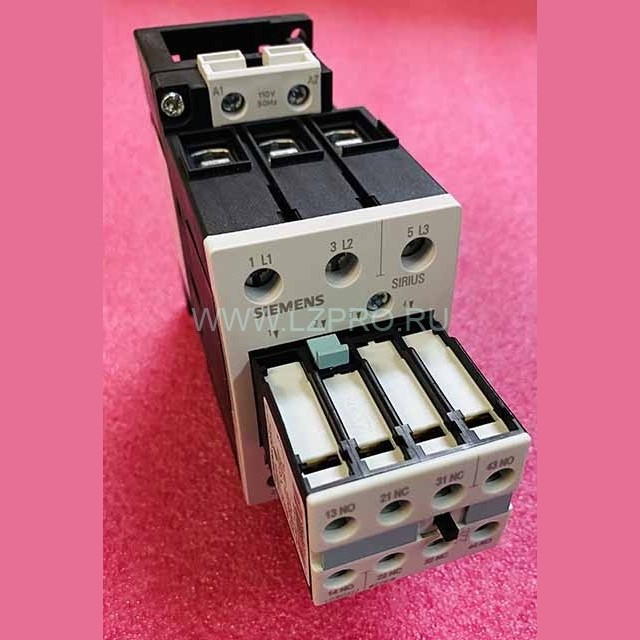 Контактор 110V 22kW 2NO+2NC 3RT1036-1AF04 Siemens