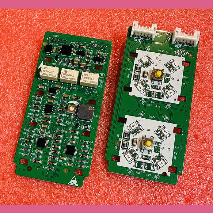 Плата вызывного поста на 2 кнопки LOPCTAW 2.Q для GS100/300 57618282/59324346 Schindler