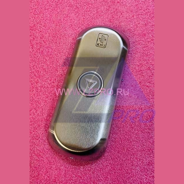 Вызывной пост (стрелка "вниз", корпус накладной, нерж. сталь) ВПП1 КМЗ