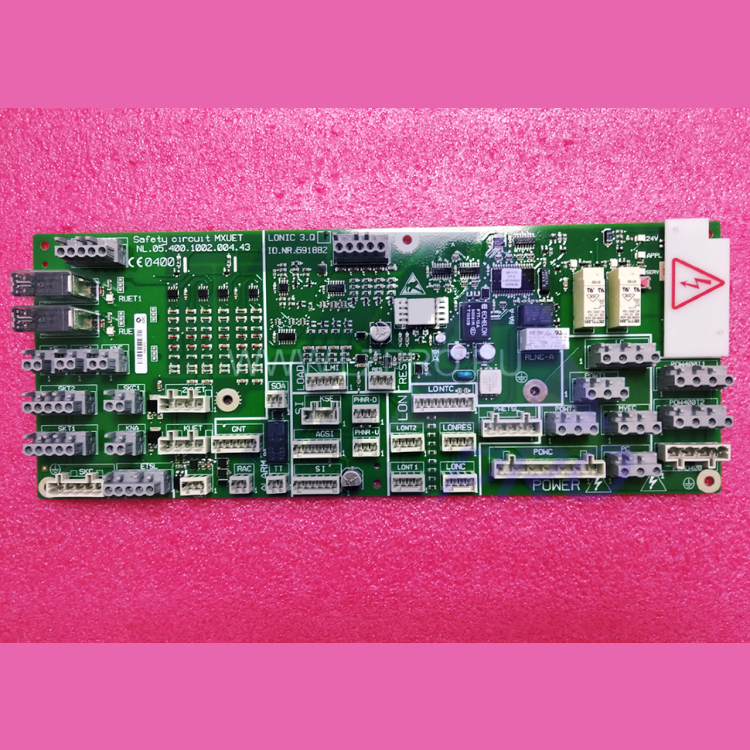 Плата LONIC 3.Q F ID.NR.591882 (Safety circuit MXUET NL.05.400.1002.004.43) Schindler