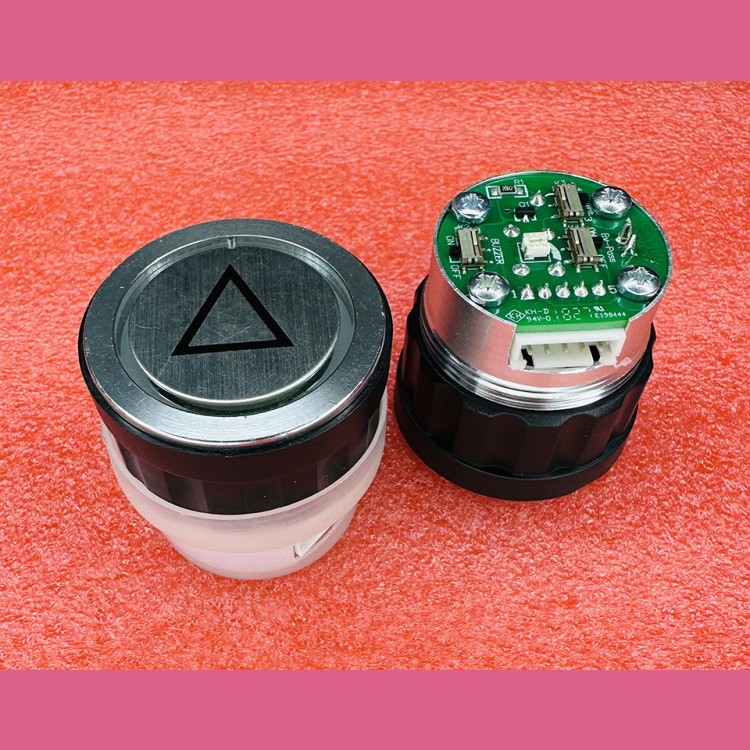 Кнопочный модуль "СТРЕЛКА" зеленая подсветка D4DUG  WELM-1101 ID:54502536.4 Schindler 7000