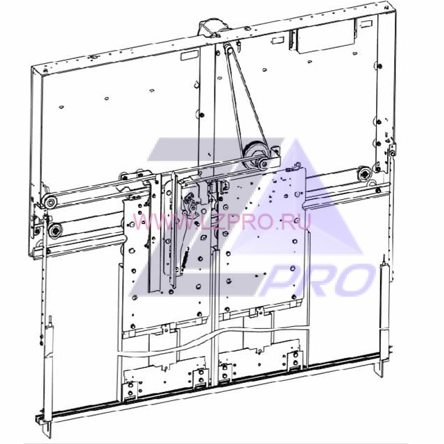 Каретка дверей кабины FAA389EC2 Otis