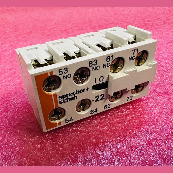 Блок дополнительных контактов 2NO+2NC CS4-P sprecher+schuh