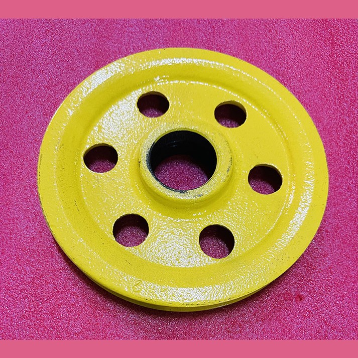 Блок натяжного устройства D=230мм (под канат 7.8мм, без подшипников) 0411.01.00.033 МЛЗ