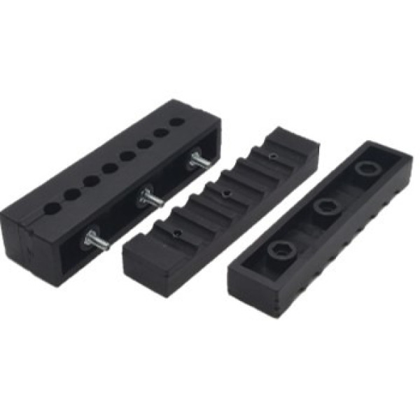 Зажим 3042.00.001 под 5 канатов для лифта МЭЛ