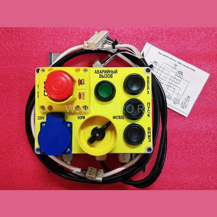 Пост режима ревизии ZAA25400DS1/DAA24831L/ZAA24830R3 Otis