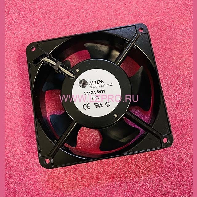 Вентилятор осевой 120x120x38mm 220VAC V113A 5411 Mitem