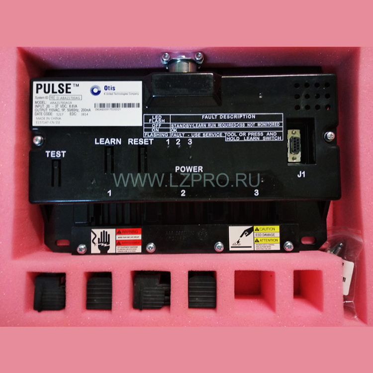 Блок контроля тяговых ремней RBI (2 ремня, 30мм CSB) ABA21700AG9 Otis