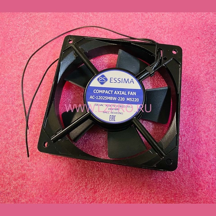 Вентилятор 120x120x25mm 220VAC AC-12025MBW-220