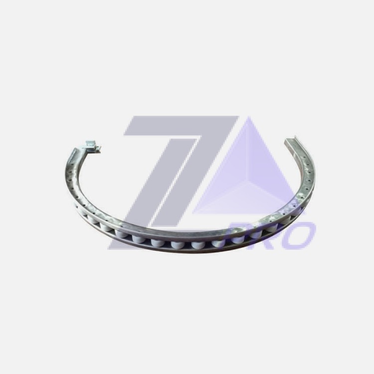 Направляющая поручня изогнутая левая LHS (25 роликов) эскалатора FT845 1737522601 ThyssenKrupp