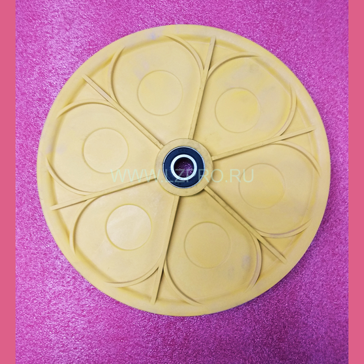 Шкив натяжного устройства ограничителя скорости d-300 мм ThyssenKrupp