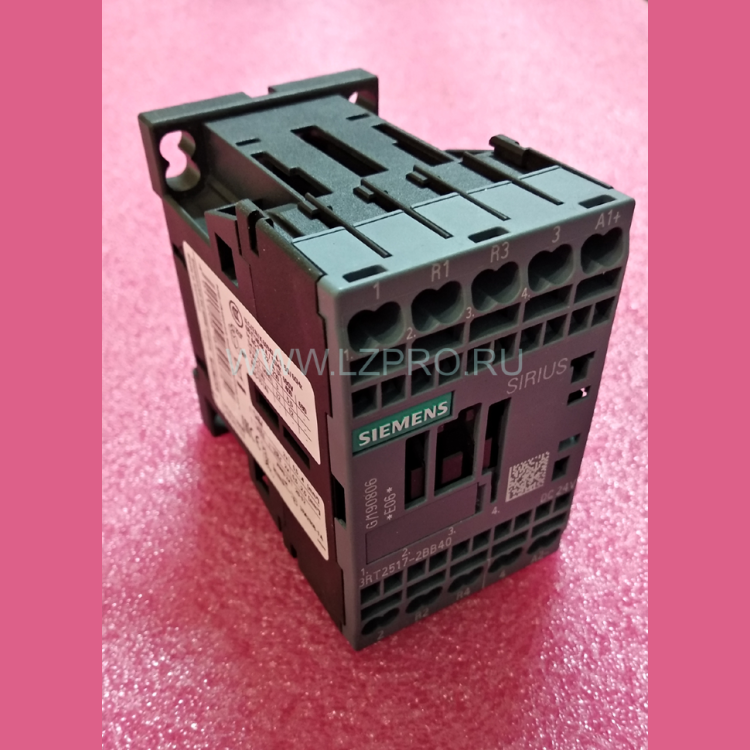 Контактор 24VDC 5,5kW-NO 4kW-NC 3RT2517-2BB40 ZAA638CAF7 Siemens