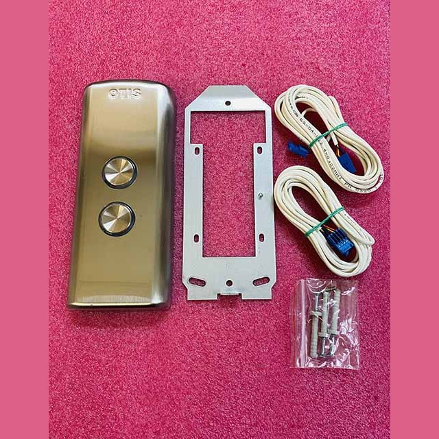 Пост вызова двухкнопочный (двойная подсветка белый/красный ореол) ZAA23500CAA13 Otis