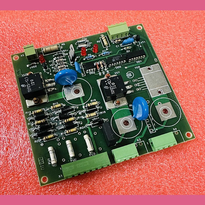 Плата управления тормозом с управлением вентилятором для станции УКЛ КАФИ.469135.006-02 КМЗ