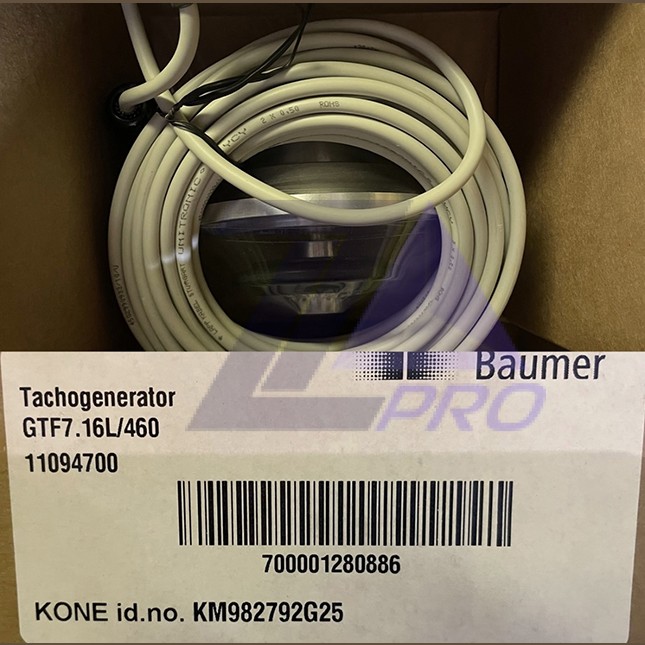 Тахометр GTF7.16L/460 KM982792G25 Baumer Kone