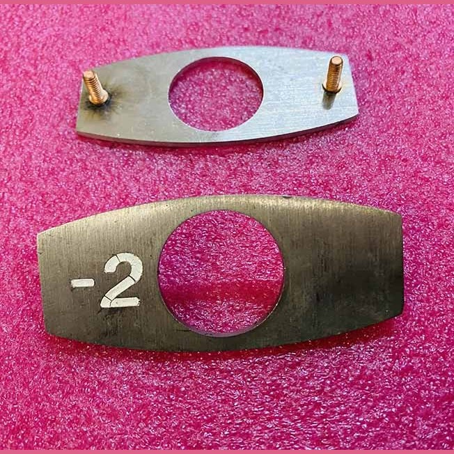 Чиклет "-2" без Брайля, шлифов. нерж., ZAA396CY Отис