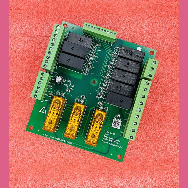 Плата безопасных реле SRM 1.60R ДНБР.468331.002