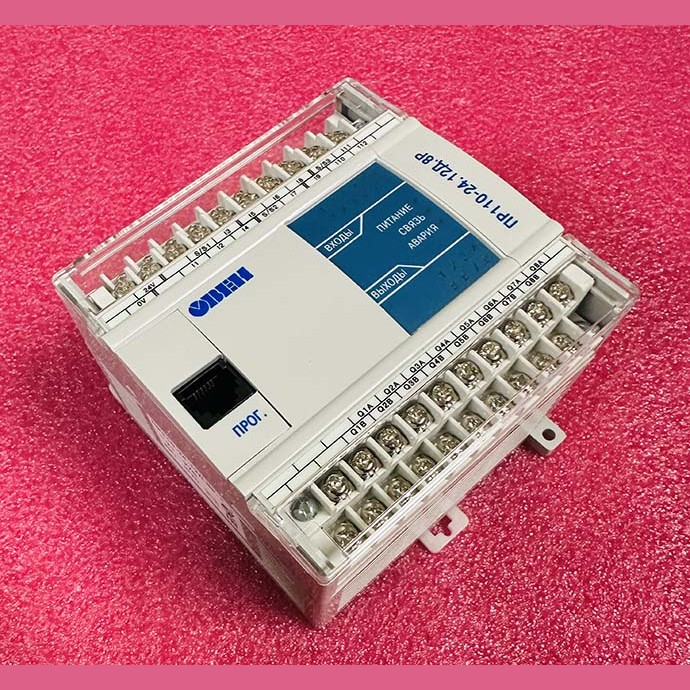 Реле программируемое ПР110-24.12Д.8Р КУВФ.421445.019 ПС ОВЕН