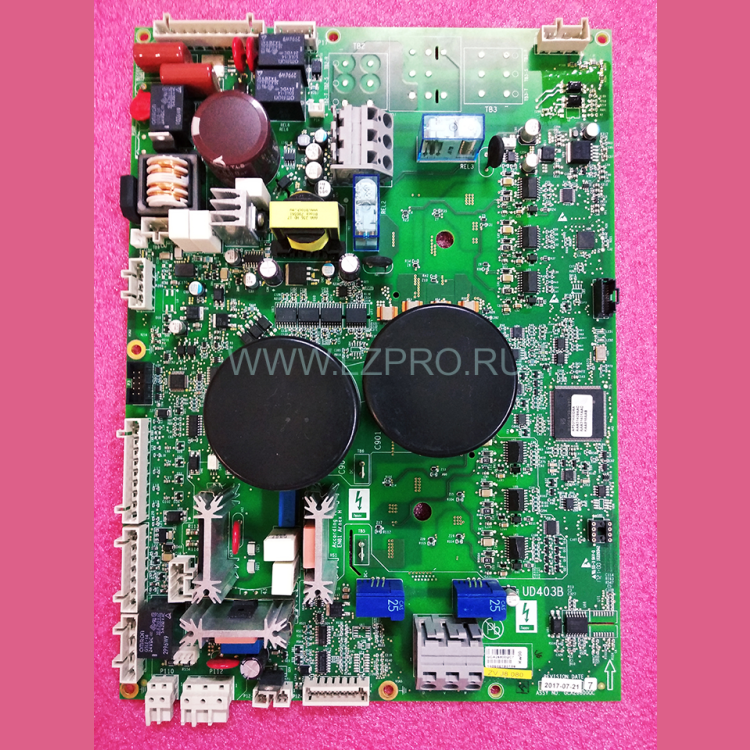 Плата GCA26800QC7 частотного преобразователя UD403B без SKiiP (iGBT) модулей Otis