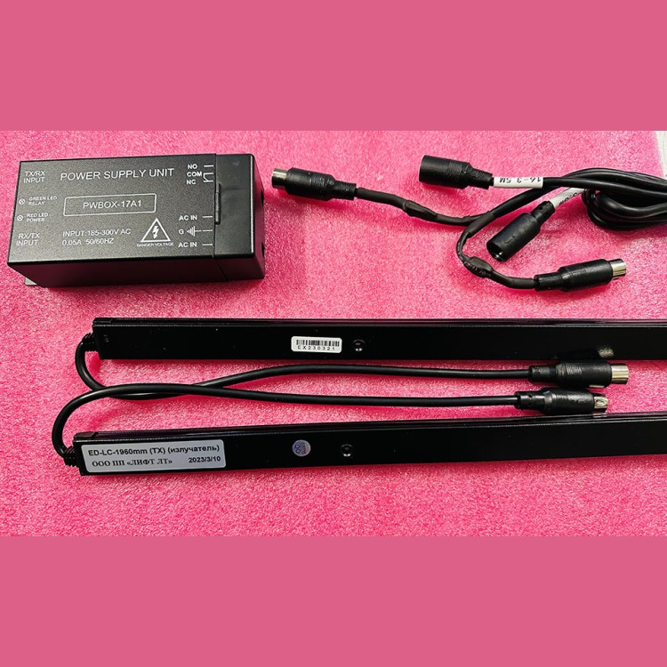 Фотобарьер (световая завеса) с блоком питания 220V ED-LC-1-3-0-1960