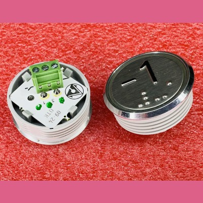 Модуль кнопочный красная подсветка "-1" К1-М1-К (аналог Achille Vega)