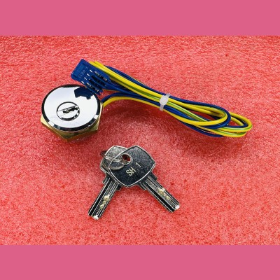 Выключатель ключевой (ключевина) COP 24V полированный хром, SH1 – 2 шт. FAA43...