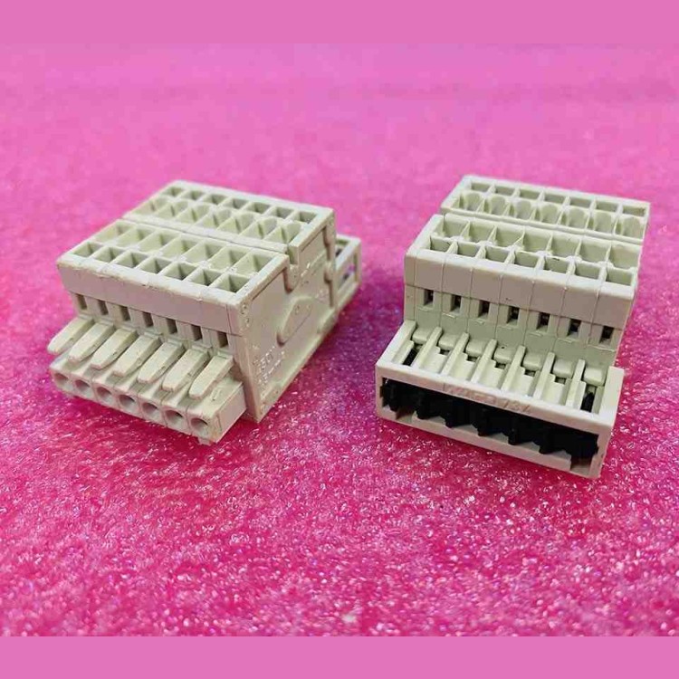 Разъем 7-контакт. комбинированный шаг 3,5 мм, светло-серая 734-637 Wago