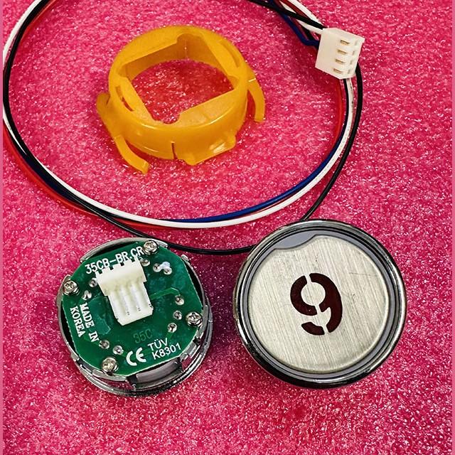 Кнопочный модуль "9" (ПУЛ02В) KS-1021-01X Korea МЭЛ