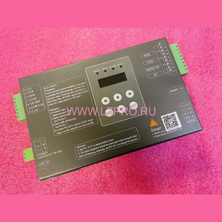 Контроллер привода дверей кабины 0,2kW BG211-XM21E Sigma BST