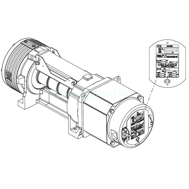 Лебедка TCA20220V256 Gen2 Otis