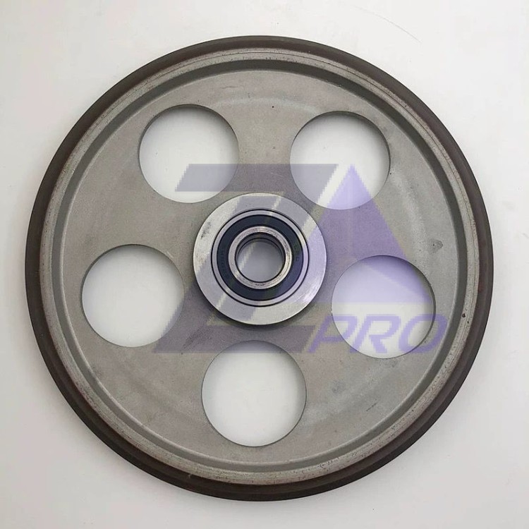 Ролик башмака направляющей кабины и противовеса D 300 ID-NR 120883 подшипник 6206RS (старая версия)