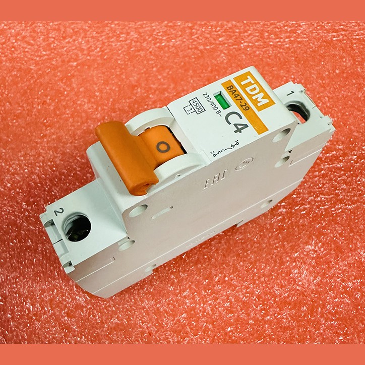 Выключатель автоматический 1P C4 ВА47-29 TDM