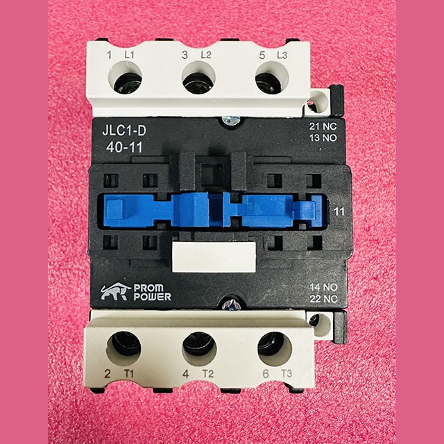 Контактор 1NO1NC 40A 220V 18,5kW JLC1-D4011