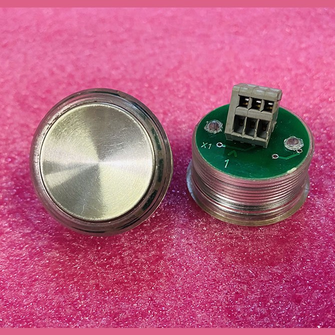 Кнопка с гайкой КЛ-МСУ-012 (для МСУ;RL круговая красная индикация, разъем Wago)