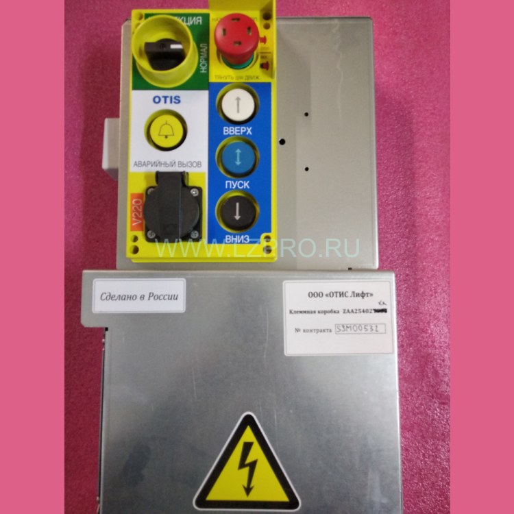 Клеммная коробка J-BOX с пультом ревизии ZAA25402X2 Otis