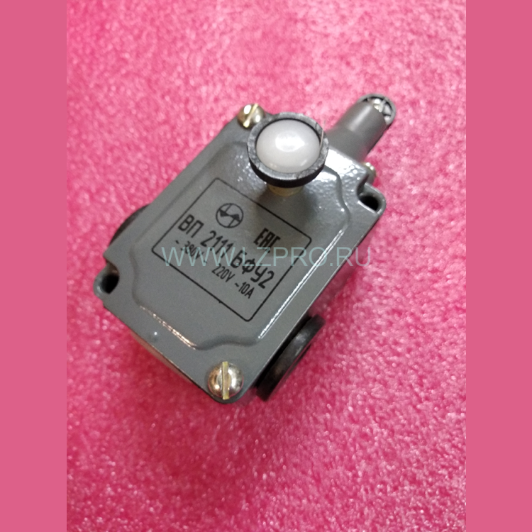 Выключатель путевой (толкатель с роликом, с фиксацией) ВП2111БФУ2