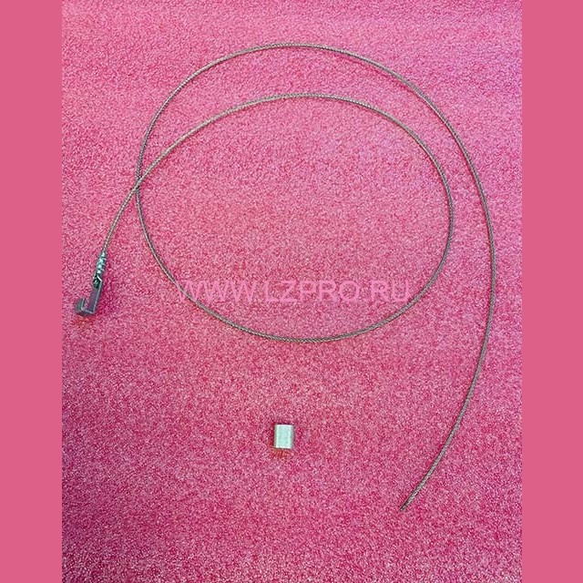 Тросик пружины дверей D-2mm (с зажимом) L-1115 мм Selcom