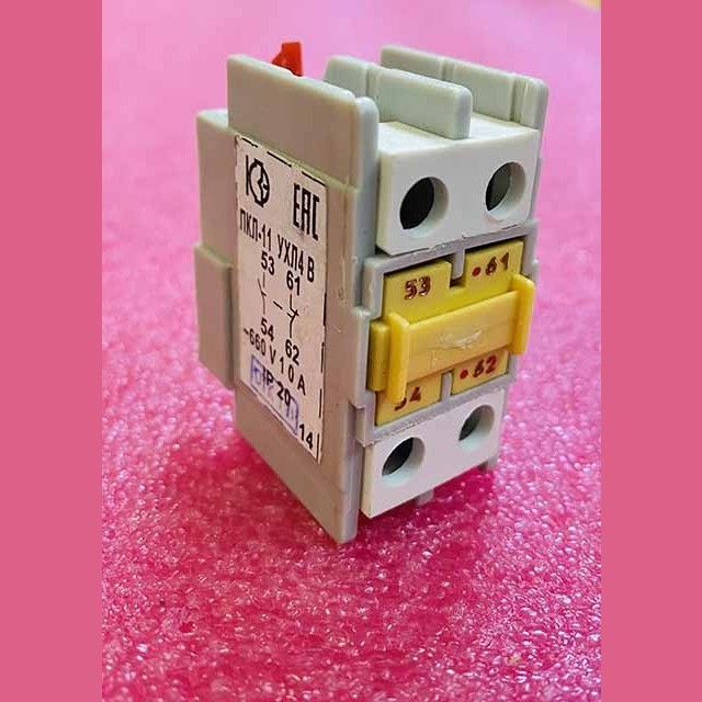Приставка контактная ПКЛ-11 УХЛ4 В 1з+1Р 10А IP20 КЗЭ