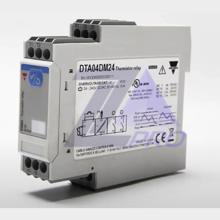 Реле тепловой защиты двигателя DTA04DM24 Carlo Gavazzi