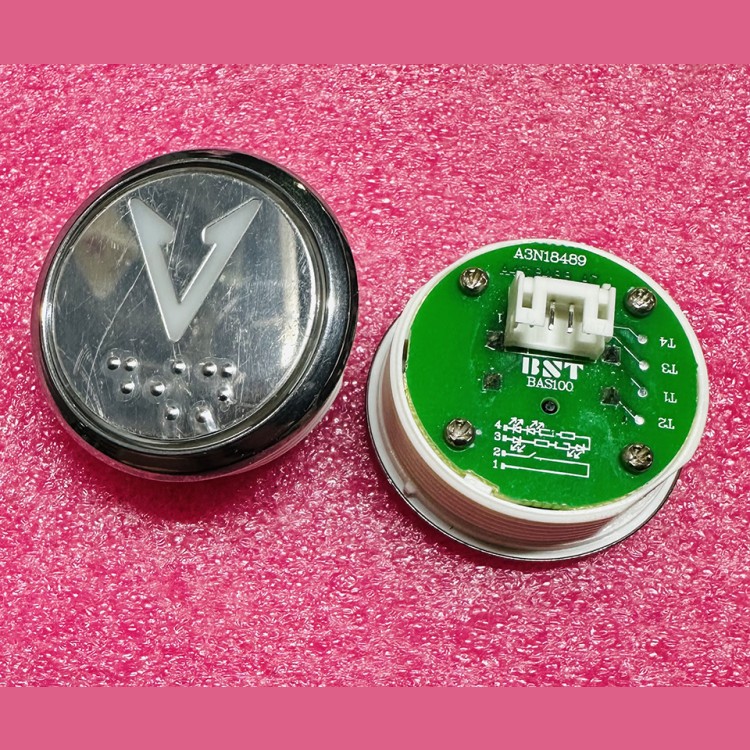 Модуль кнопочный синяя подсветка СТРЕЛКА ВНИЗ BAS100 A3N18489 BST SJEC