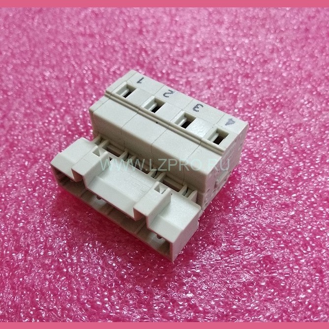 Разъем 4-х контактный 731-604 Wago MCS MIDI