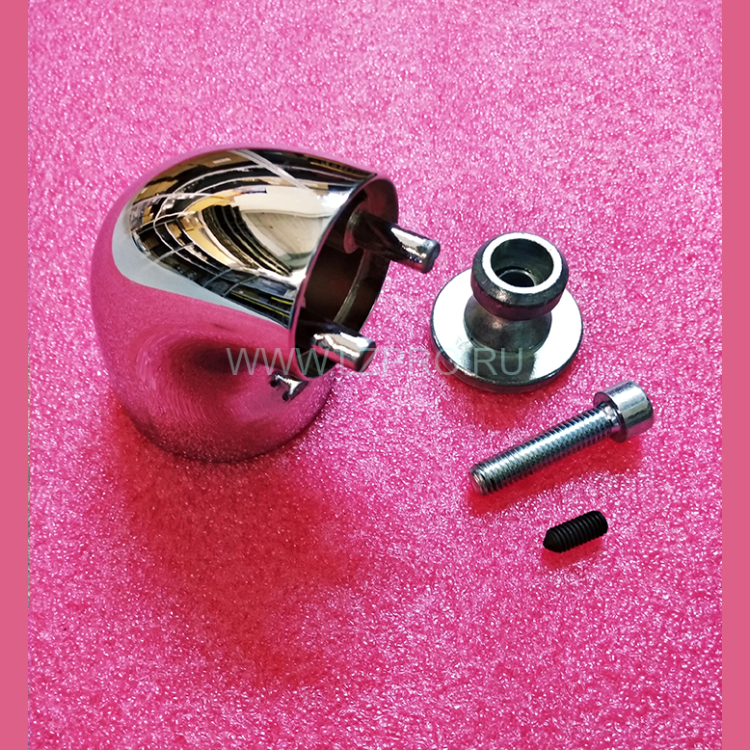 Угловое крепление поручня MAA180GS1 хромированный Otis