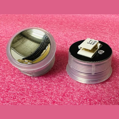 Кнопка (подсветка синяя ореол, полированная, AMP разъем для MCS220) FAA25090A...